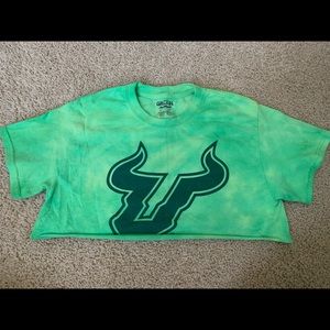 University of South Florida crop top